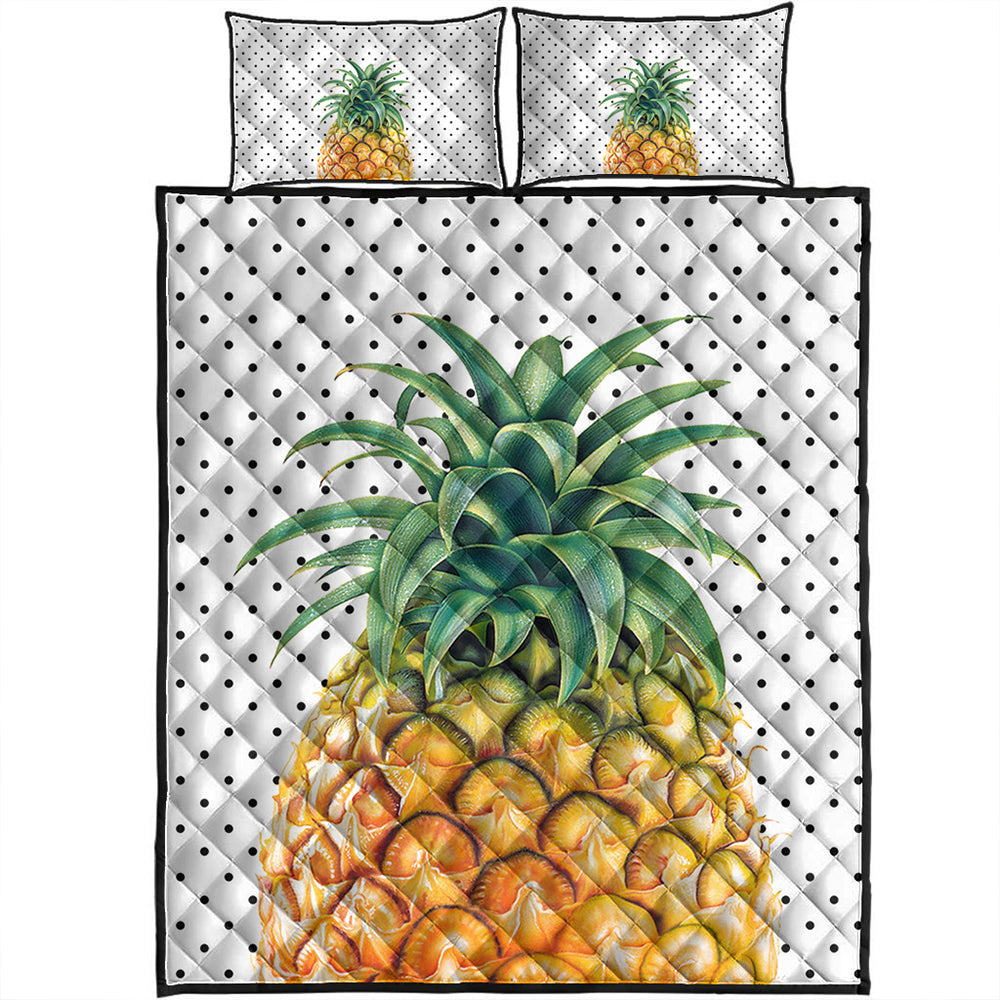 Hawaii Quilt Bed Set Pineapple Dottie