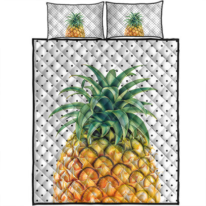 Hawaii Quilt Bed Set Pineapple Dottie
