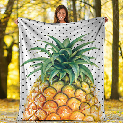 Hawaii Premium Blanket Pineapple Dottie