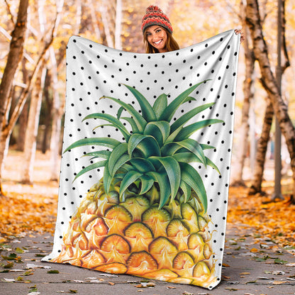 Hawaii Premium Blanket Pineapple Dottie