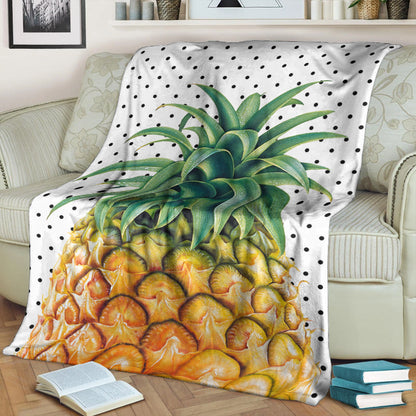 Hawaii Premium Blanket Pineapple Dottie