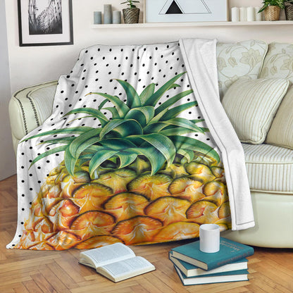 Hawaii Premium Blanket Pineapple Dottie