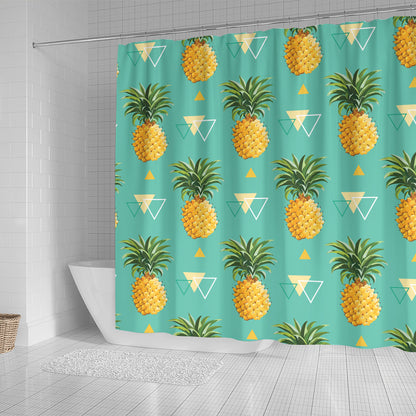 Hawaii Shower Curtain Pinespple Morden