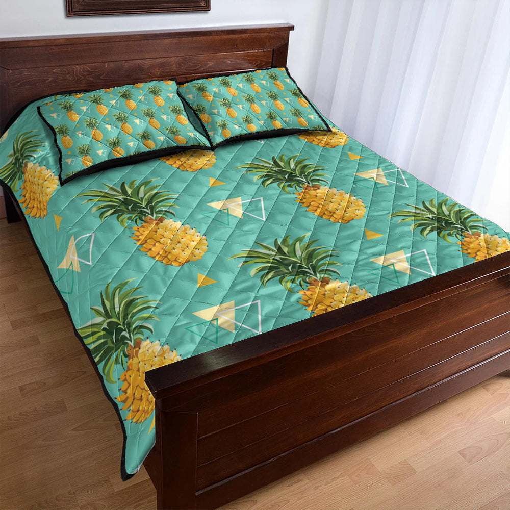 Hawaii Quilt Bed Set Pinespple Morden