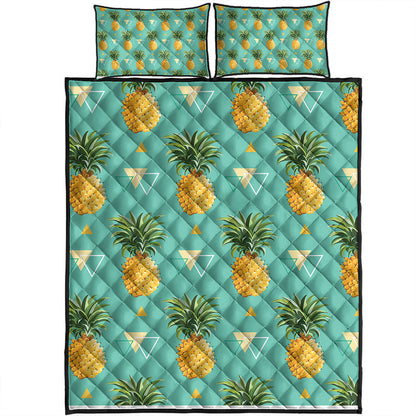 Hawaii Quilt Bed Set Pinespple Morden