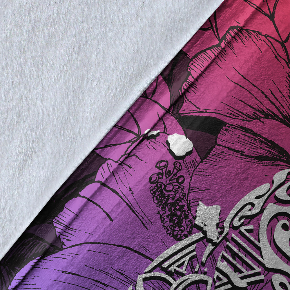 Hawaii Premium Blanket Polynesian Hibiscus Sweat