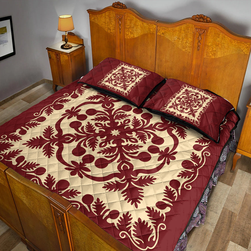 Hawaii Quilt Bed Set Quilt Royal