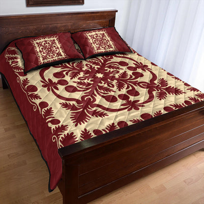 Hawaii Quilt Bed Set Quilt Royal