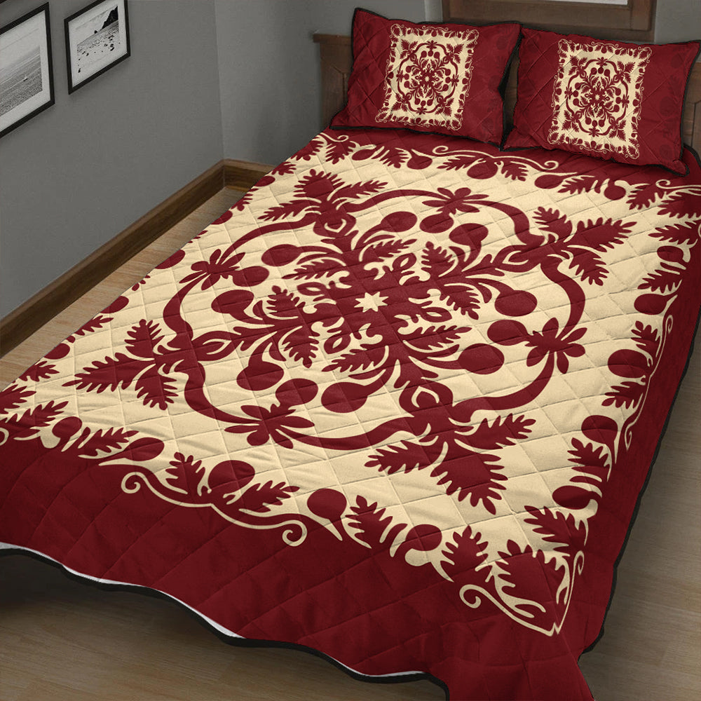 Hawaii Quilt Bed Set Quilt Royal