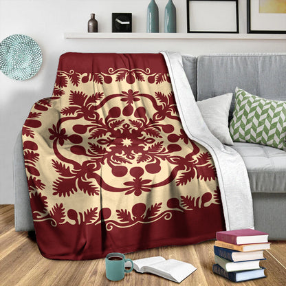 Hawaii Premium Blanket Quilt Royal