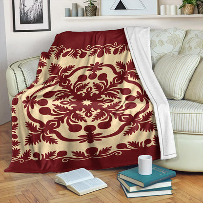 Hawaii Premium Blanket Quilt Royal