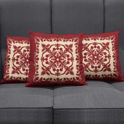 Hawaii Pillow Cover Quilt Royal