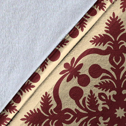 Hawaii Premium Blanket Quilt Royal