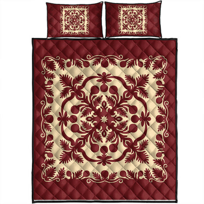 Hawaii Quilt Bed Set Quilt Royal