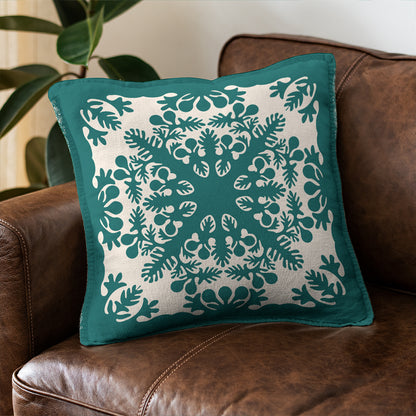 Hawaii Pillow Cover Quilt Tradition Turquoise