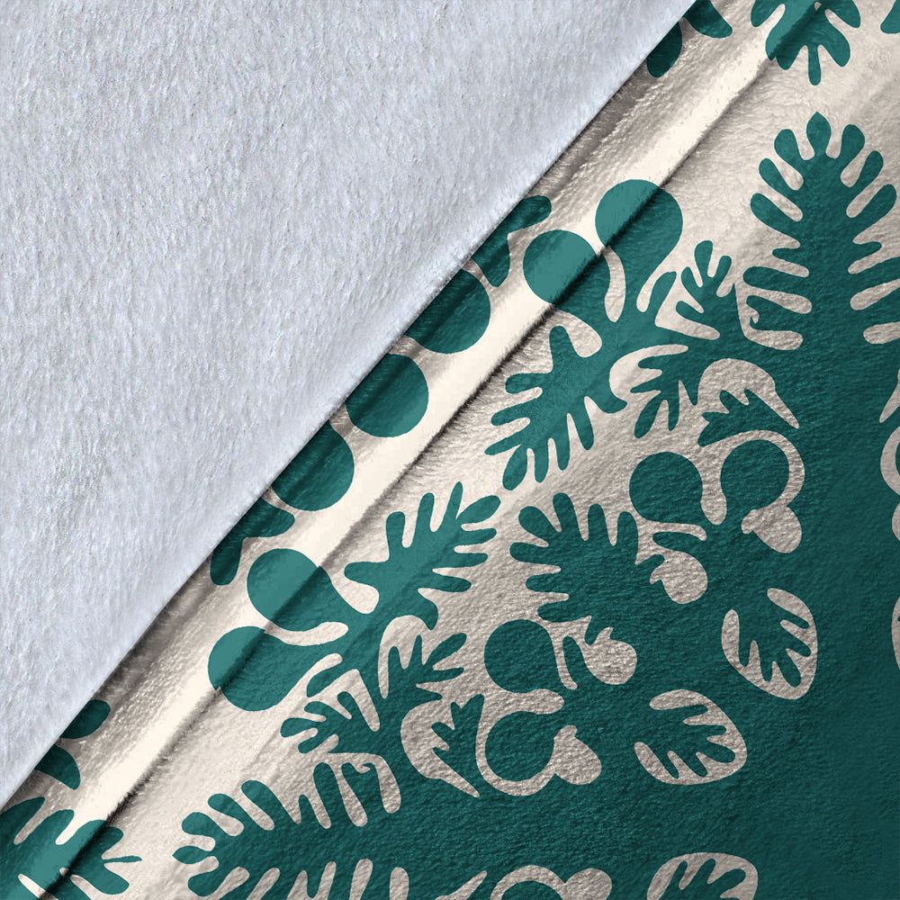 Hawaii Premium Blanket Quilt Tradition Turquoise