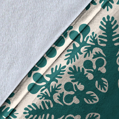 Hawaii Premium Blanket Quilt Tradition Turquoise