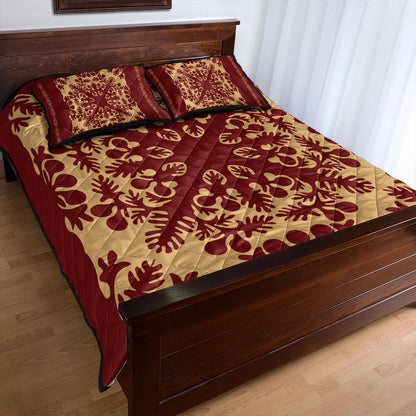 Hawaii Quilt Bed Set Quilt Vintage Palm