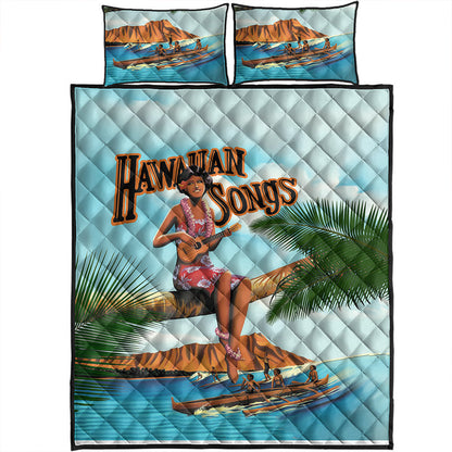 Hawaii Quilt Bed Set Song Quilt Bed Set
