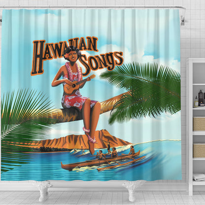 Hawaii Shower Curtain Song Shower Curtain
