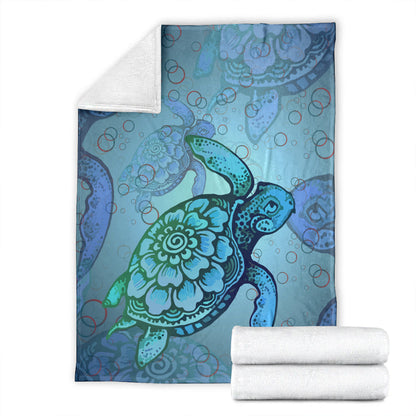 Hawaii Premium Blanket Turtle Beauty