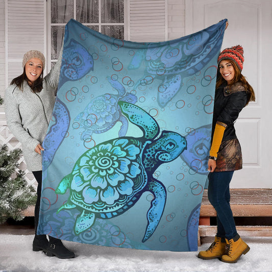 Hawaii Premium Blanket Turtle Beauty