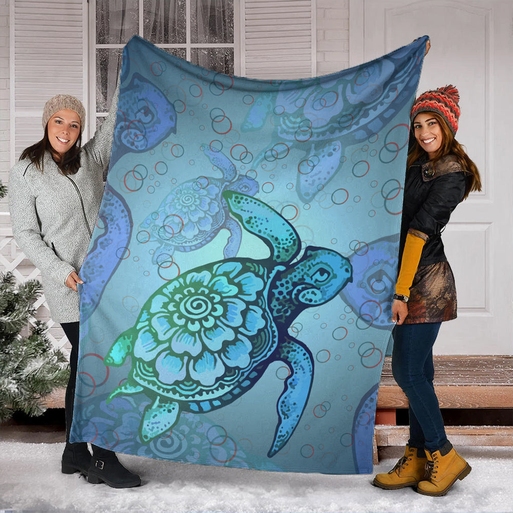 Hawaii Premium Blanket Turtle Beauty