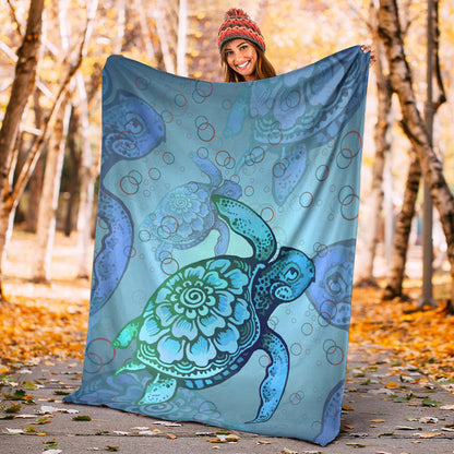 Hawaii Premium Blanket Turtle Beauty