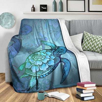 Hawaii Premium Blanket Turtle Beauty
