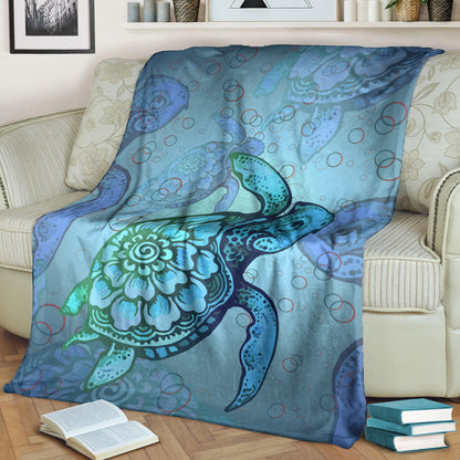 Hawaii Premium Blanket Turtle Beauty