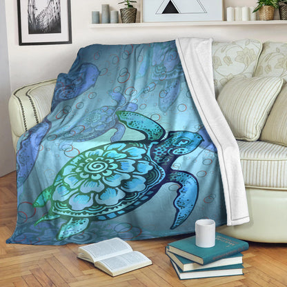 Hawaii Premium Blanket Turtle Beauty