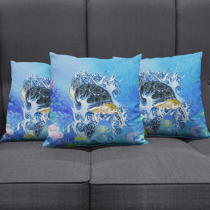 Hawaii Pillow Cover Turtle Cool
