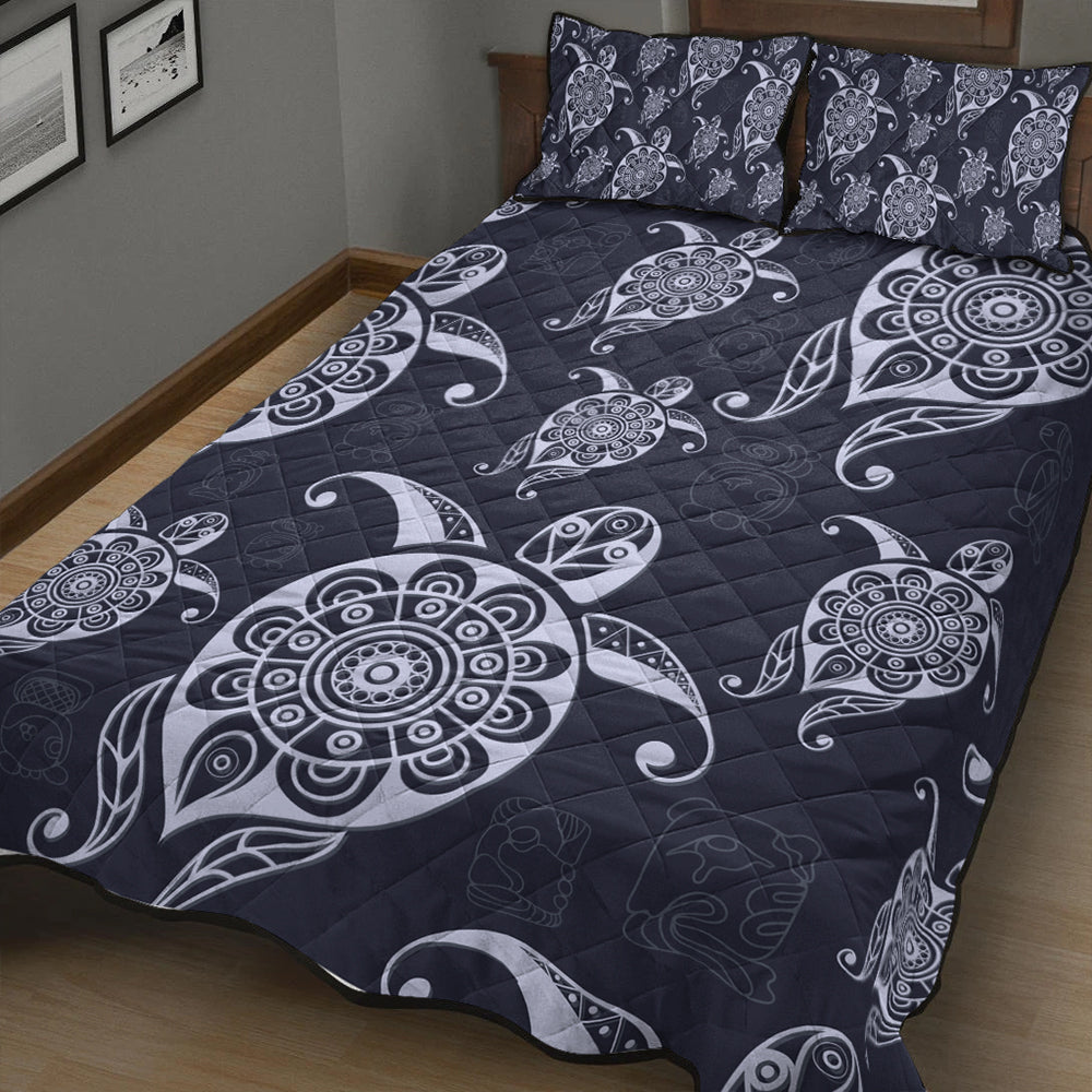Hawaii Quilt Bed Set Turtle Pattern Wonderfull