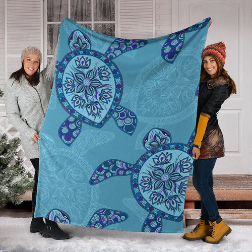 Hawaii Premium Blanket Turtle Plumeria