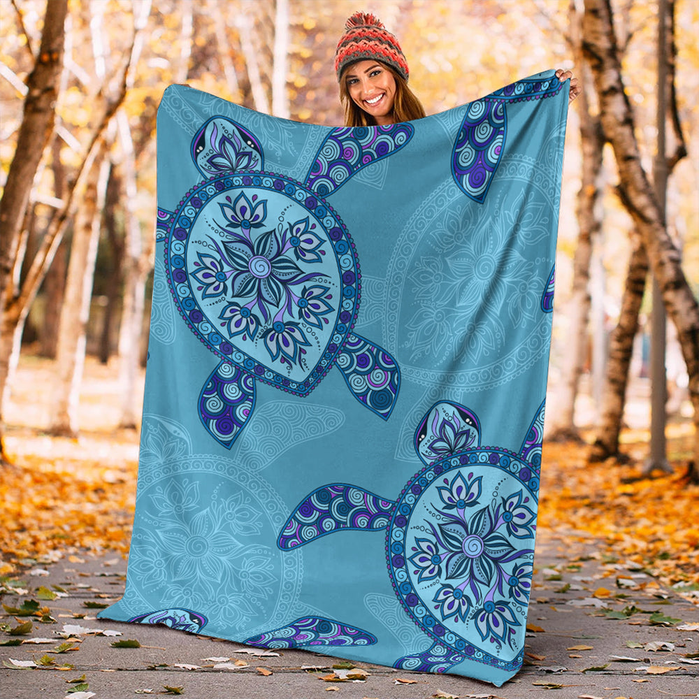 Hawaii Premium Blanket Turtle Plumeria