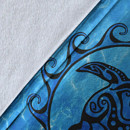 Hawaii Premium Blanket Turtle Polynesia Sea