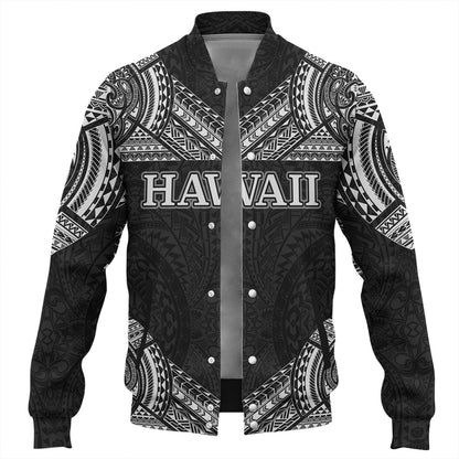 Hawaii Custom Personalised Baseball Jacket Turtle Polynesian Pattern