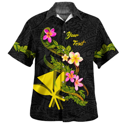 Hawaii Hawaiian Shirt Custom Plumeria Tribal