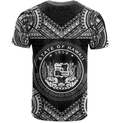 Hawaii Custom Personalised T-Shirt Turtle Polynesian Pattern