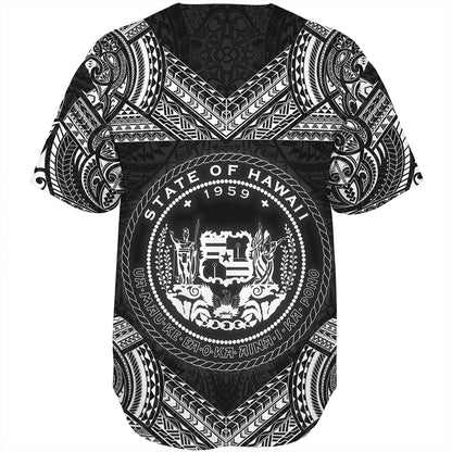 Hawaii Custom Personalised Baseball Shirt Turtle Polynesian Pattern