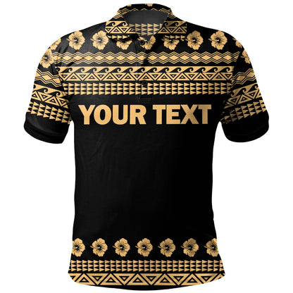 Hawaii Custom Personalised Polo Shirt Aloha Turtle With Traditional Hawaiian