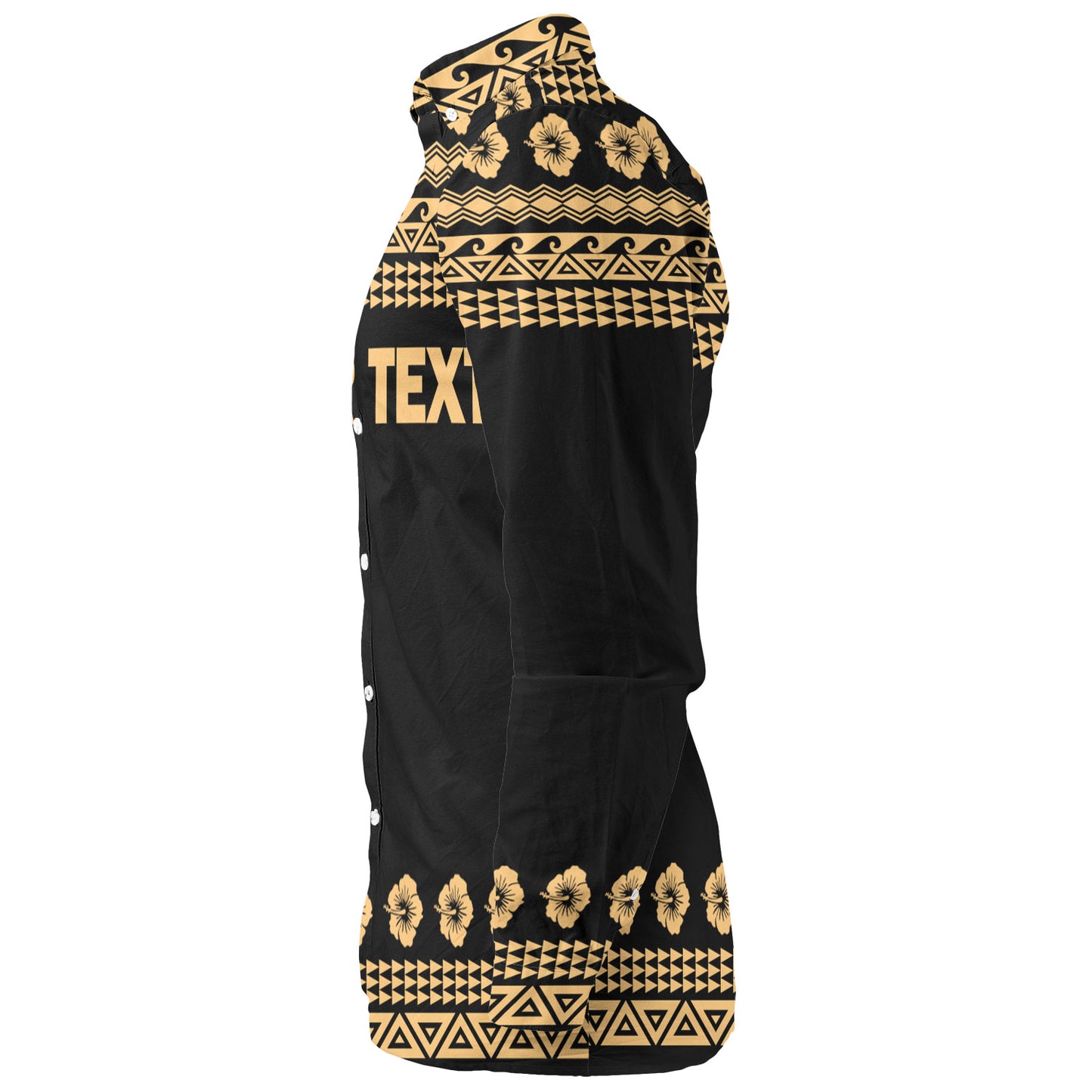 Hawaii Custom Personalised Long Sleeve Shirt Aloha Turtle With Traditional Hawaiian