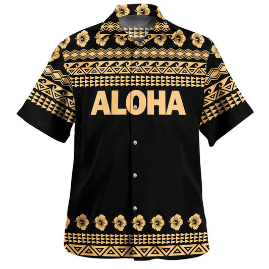 Hawaii Custom Personalised Hawaiian Shirt Aloha Turtle With Traditional Hawaiian