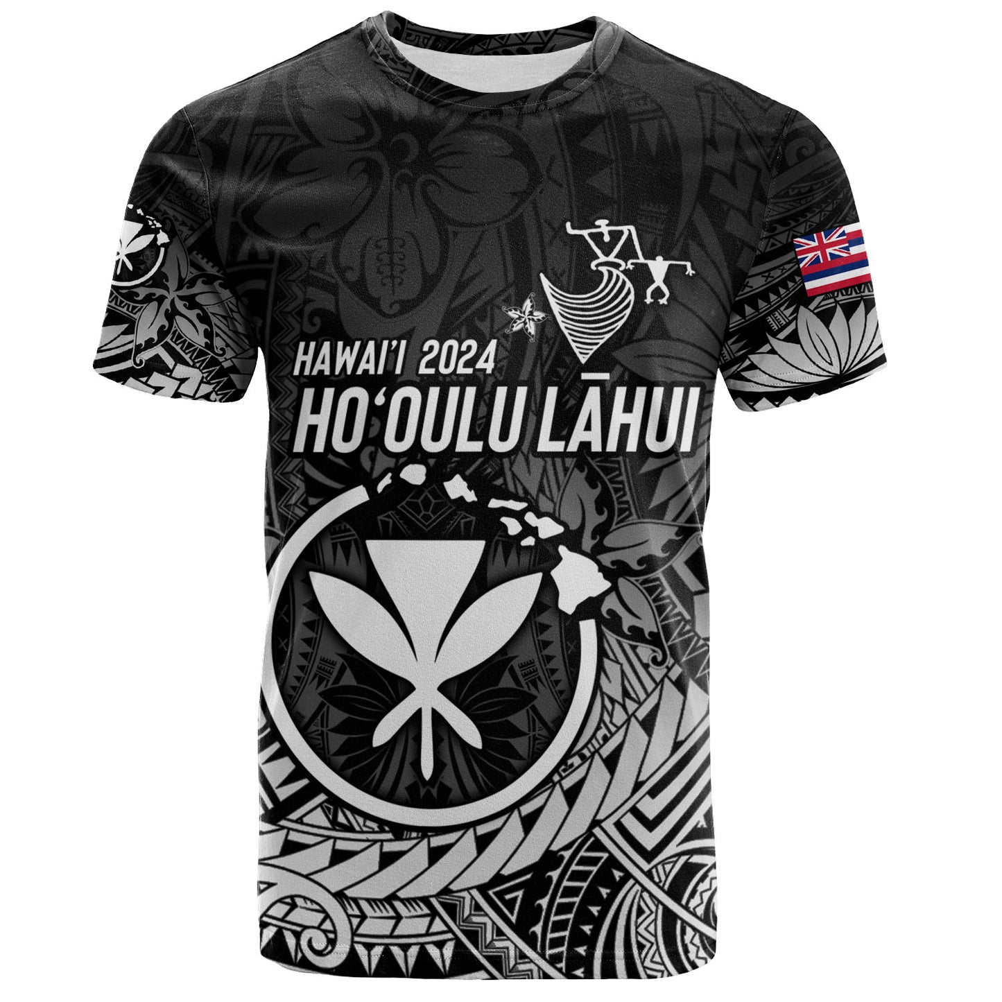 Hawaii T-Shirt FestPAC 2024 Polynesian Pattern Design