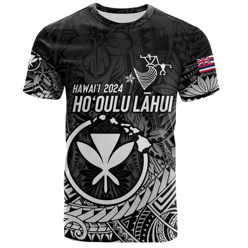 Hawaii T-Shirt FestPAC 2024 Polynesian Pattern Design