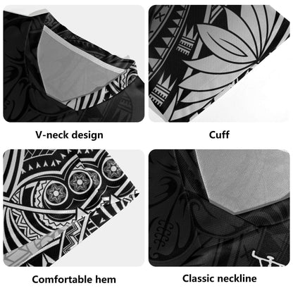 Hawaii Rugby Jersey FestPAC 2024 Polynesian Pattern Design
