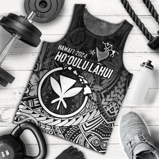 Hawaii Tank Top FestPAC 2024 Polynesian Pattern Design