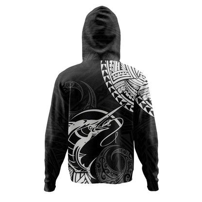 Hawaii Hoodie Go Fishing Polynesian Tribal Patterns