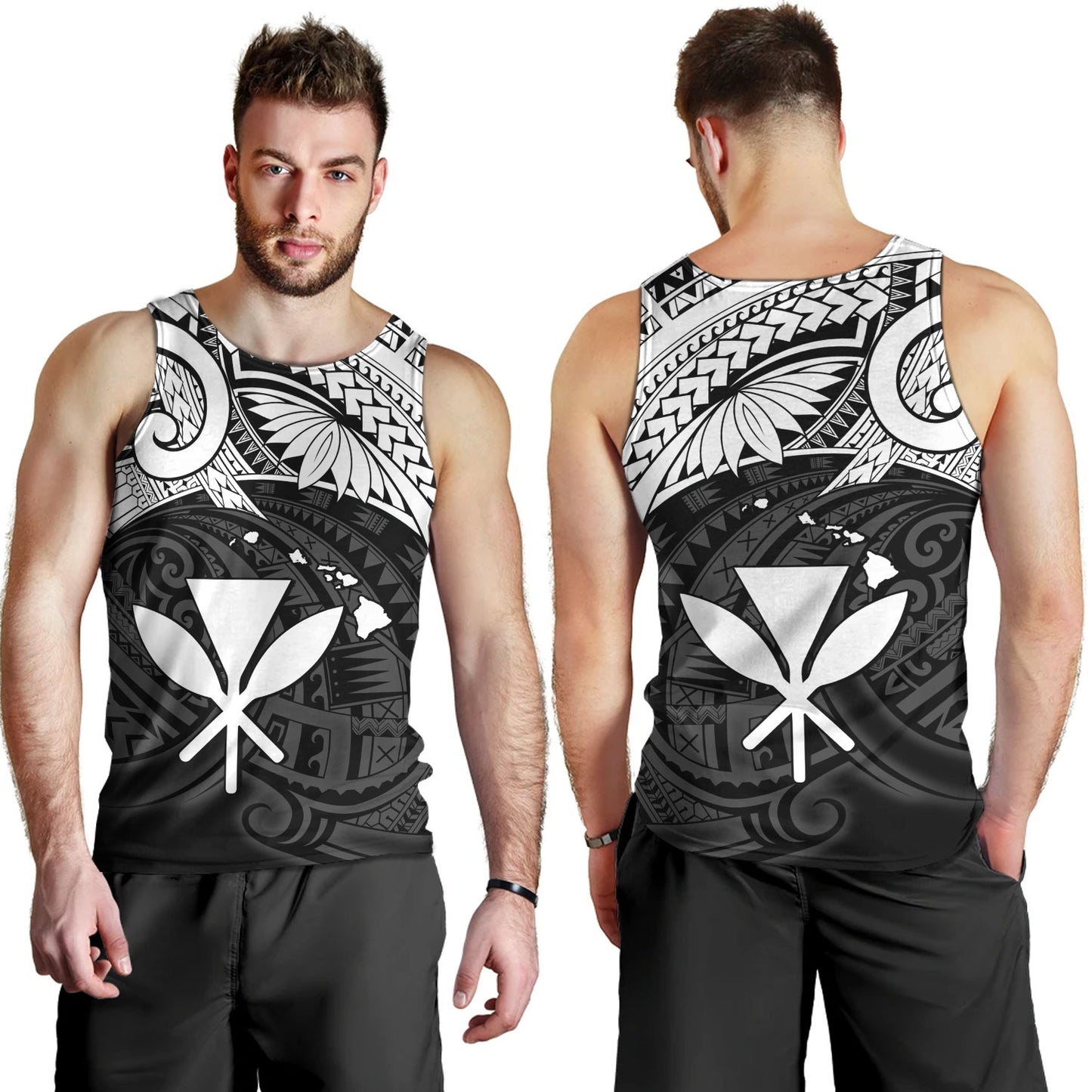 Hawaii Tank Top Kanaka Maoli Map Polynesian Tatau