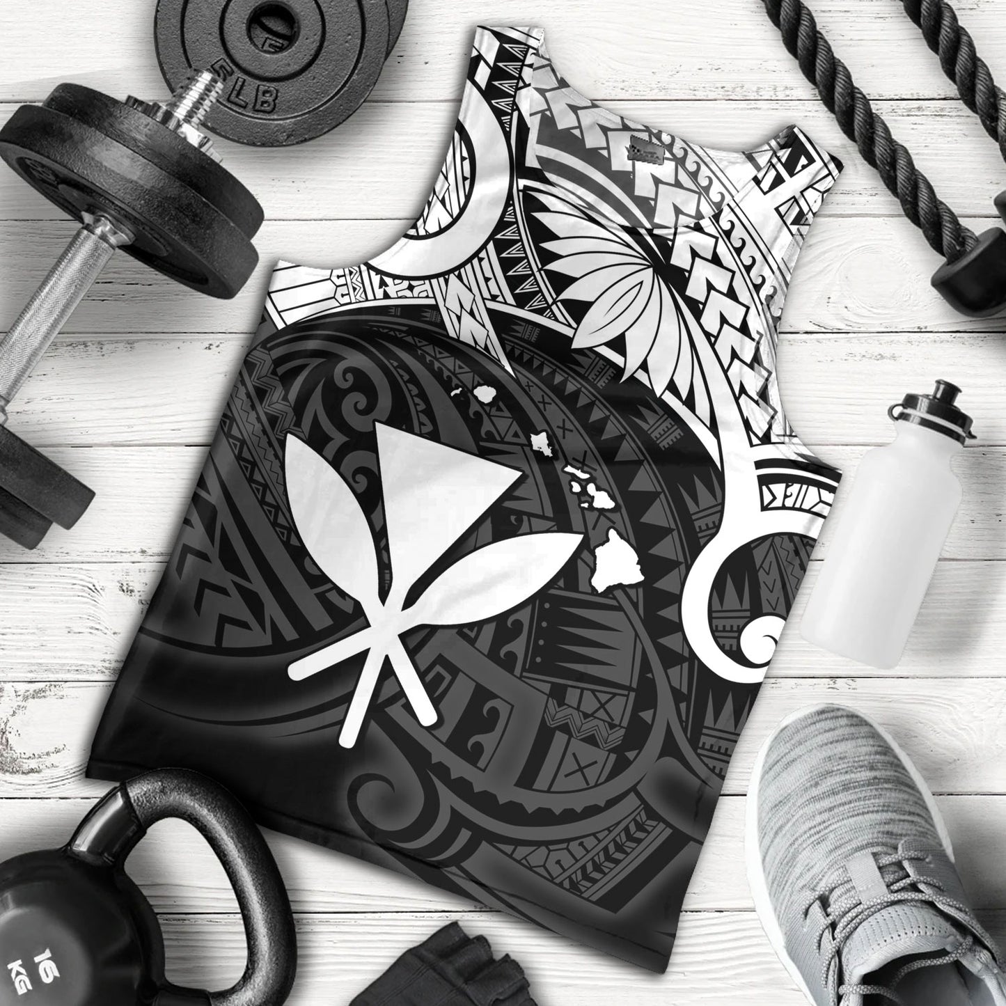 Hawaii Tank Top Kanaka Maoli Map Polynesian Tatau